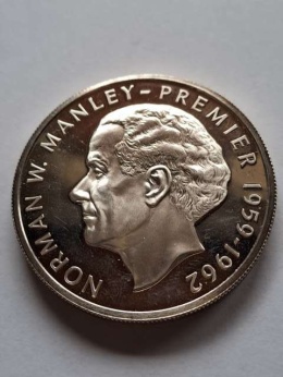 Jamajka 5 dolarów Norman W. Manley 1978 r