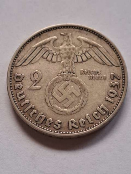 Niemcy 2 Marki Hindenburg 1937 r A