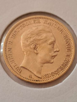 Niemcy 20 Marek Wilhelm Il Prusy 1907 r