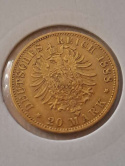 Niemcy 20 Marek Friedrich II Prusy 1888 r