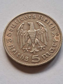 Niemcy 5 Marek Hindenburg 1936 r A Niemcy 5 Marek Hindenburg 1936 r A