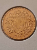 Szwajcaria 20 Franków 1927 r Szwajcaria 20 Franków 1927 r