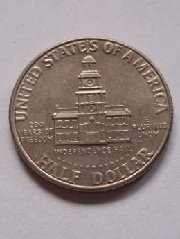 USA 1/2 Dollara Kennedy 1776-1976 r