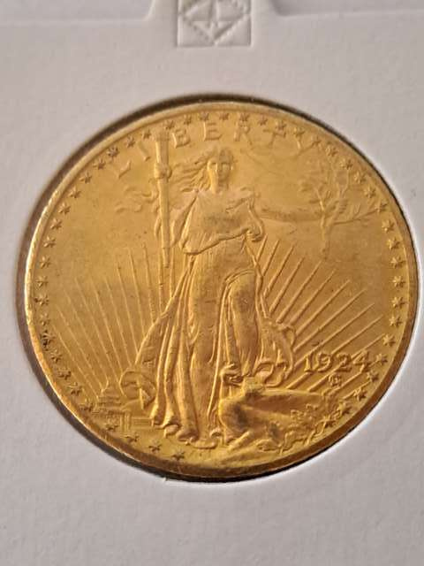 USA 20 Dolarów Podwójny Orzeł 1924 r USA 20 Dolarów Podwójny Orzeł 1924 r