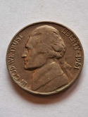 USA 5 Cent Jefferson 1961 r D USA 5 Cent Jefferson 1961 r D