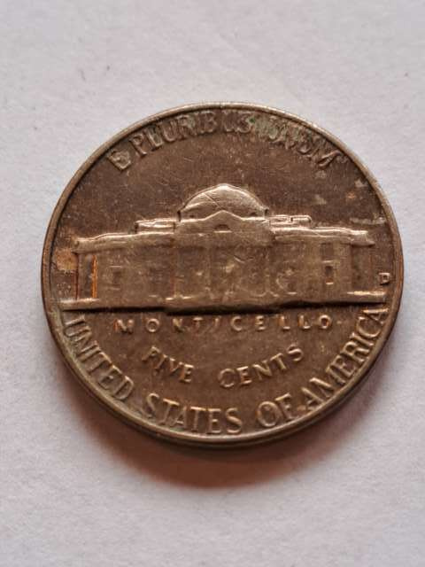 USA 5 Cent Jefferson 1964 r D USA 5 Cent Jefferson 1964 r D
