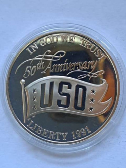 USA Dollar Zjednoczona Organizacja Służby 1991 r