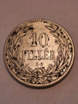 Węgry 10 Fillerów Franciszek Józef I 1894 r