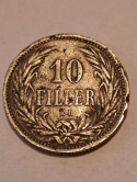 Węgry 10 Fillerów Franciszek Józef I 1908 r Węgry 10 Fillerów Franciszek Józef I 1908 r