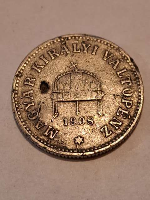 Węgry 10 Fillerów Franciszek Józef I 1908 r Węgry 10 Fillerów Franciszek Józef I 1908 r