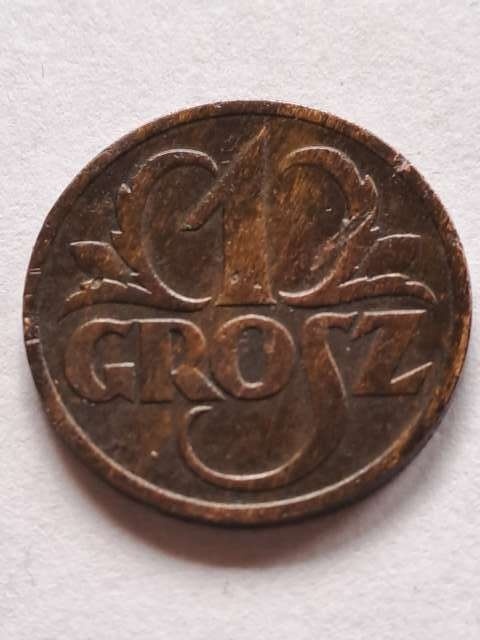 1 Grosz 1930 r rzadki 1 Grosz 1930 r rzadki