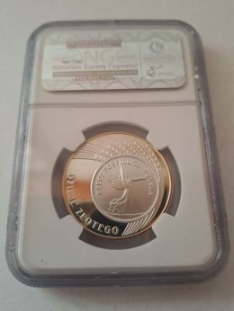10 zł Dzieje Złotego Nike 2007 r NGC PF 69