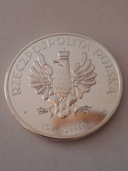 Głowa Kobiety srebro inwestycyjne 1 oz z tuby