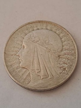 10 zł Głowa Kobiety 1933 r