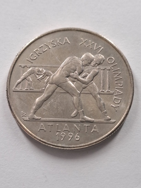 2 zł Atlanta Zapaśnicy 1995 r 2 zł Atlanta Zapaśnicy 1995 r
