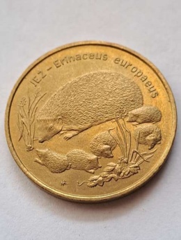 2 zł Jeże 1996 r