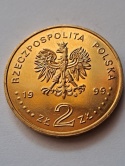 2 zł Władysław IV Waza 1999 r 2 zł Władysław IV Waza 1999 r