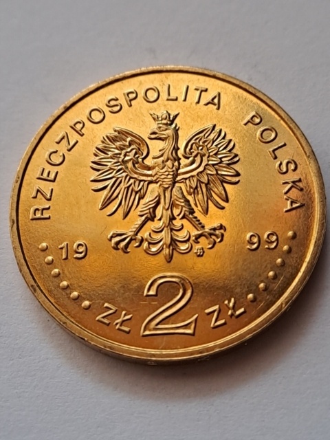 2 zł Władysław IV Waza 1999 r 2 zł Władysław IV Waza 1999 r