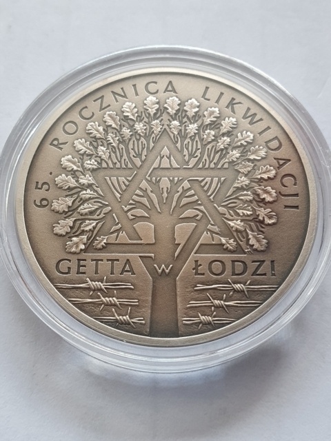 20 zł Likwidacja Getta w Łodzi 2009 r 20 zł Likwidacja Getta w Łodzi 2009 r