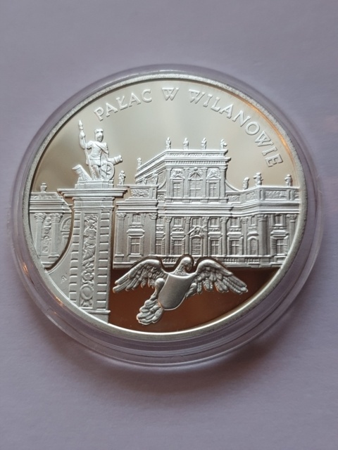 20 zł Pałac w Wilanowie 2000 r 20 zł Pałac w Wilanowie 2000 r