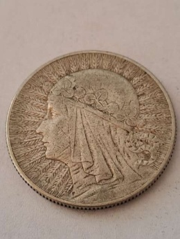 5 zł Głowa Kobiety 1934 r