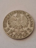 5 zł Głowa Kobiety 1932 r 5 zł Głowa Kobiety 1932 r
