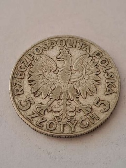 5 zł Głowa Kobiety 1932 r