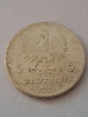 5 zł Nike 1928 r znak 5 zł Nike 1928 r znak