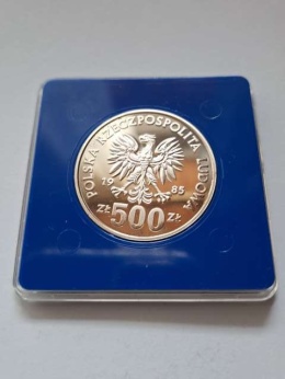 500 zł Ochrona Środowiska Wiewiórka 1985 r