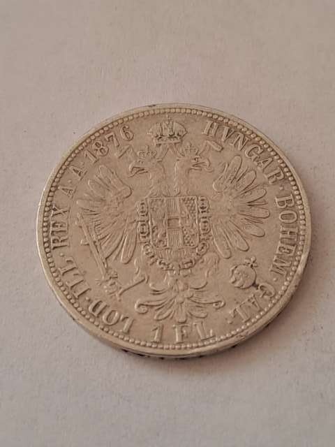 Austria 1 Floren Franciszek Józef 1876 r Austria 1 Floren Franciszek Józef 1876 r