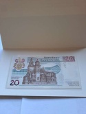 Banknot 20 zł Jan Długosz 2015 r stan UNC Banknot 20 zł Jan Długosz 2015 r stan UNC