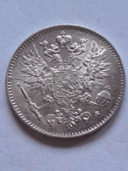 Finlandia 50 Pennia Mikołaj II 1916 r