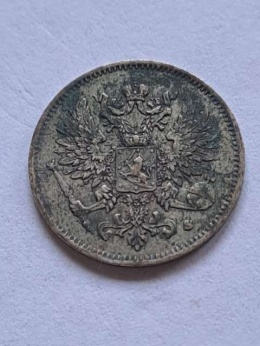 Finlandia 25 Pennia Mikolaj II 1916 r