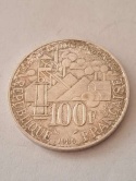 Francja 100 Franków E. Zola 1985 r Francja 100 Franków E. Zola 1985 r
