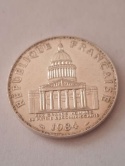 Francja 100 Franków Piąta Republika 1984 r Francja 100 Franków Piąta Republika 1984 r