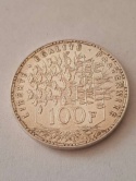 Francja 100 Franków Piąta Republika 1984 r Francja 100 Franków Piąta Republika 1984 r
