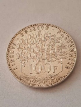 Francja 100 Franków Piąta Republika 1984 r