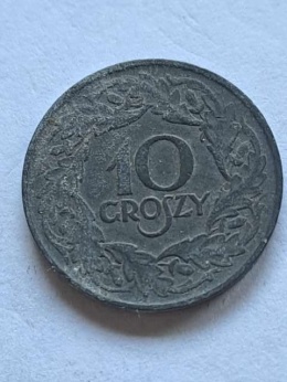 Generalna Gubernia 10 Groszy 1923 r