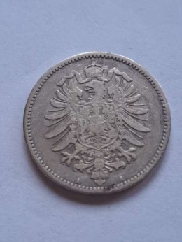 Niemcy 1 Marka Wilhelm II 1881 r A