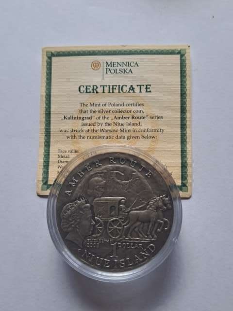 Niue Island 1 Dolar Kaliningrad 2008 r Niue Island 1 Dolar Kaliningrad 2008 r