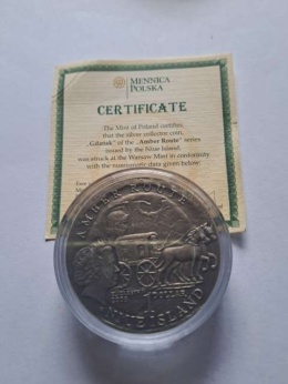 Niue Island 1 Dolar Gdańsk 2008 r