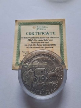 Niue Island 1 Dolar Elbląg 2009 r