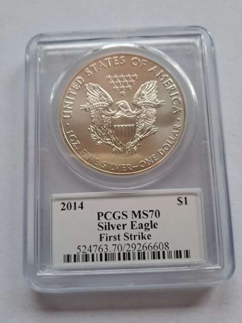USA Dollar Liberty 2014 r PCGS MS70 USA Dollar Liberty 2014 r PCGS MS70
