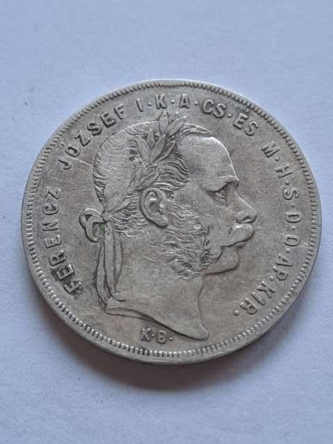 Węgry 1 Forint Franciszek Józef I 1878 r Węgry 1 Forint Franciszek Józef I 1878 r