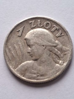 1 zł Żniwiarka 1925 r