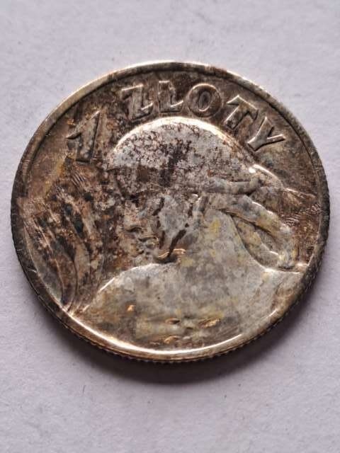 1 zł Żniwiarka 1925 r 1 zł Żniwiarka 1925 r
