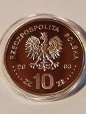 10 zł Stanisław Leszczyński Popiersie 2003 r 10 zł Stanisław Leszczyński Popiersie 2003 r