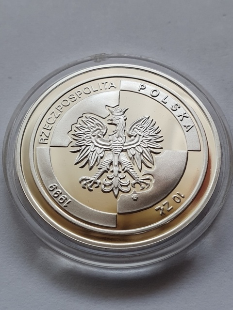 10 zł Wstąpienie Polski do Nato 1999 r 10 zł Wstąpienie Polski do Nato 1999 r