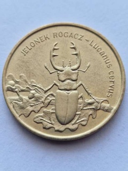 2 zł Jelonek Rogacz 1997 r