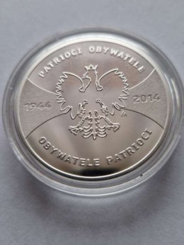 20 zł Patrioci 1944 Obywatele 2014 r